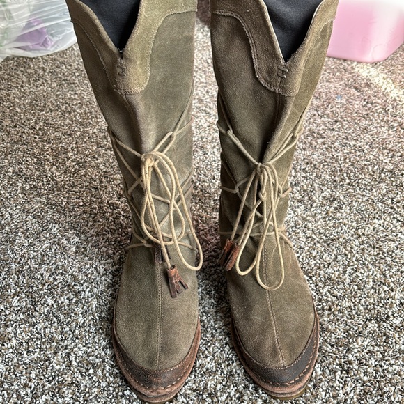 rebels Shoes - Rebels suede leather  lace up boots 8 8.5 9 ???